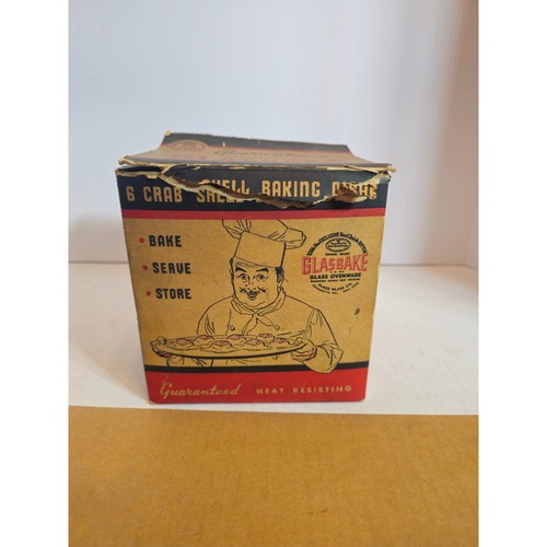 Vintage glasbake mckee crab - mckee,